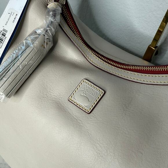 Dooney and Bourke Florentine Side Pocket Hobo $528 - Picture 8 of 14